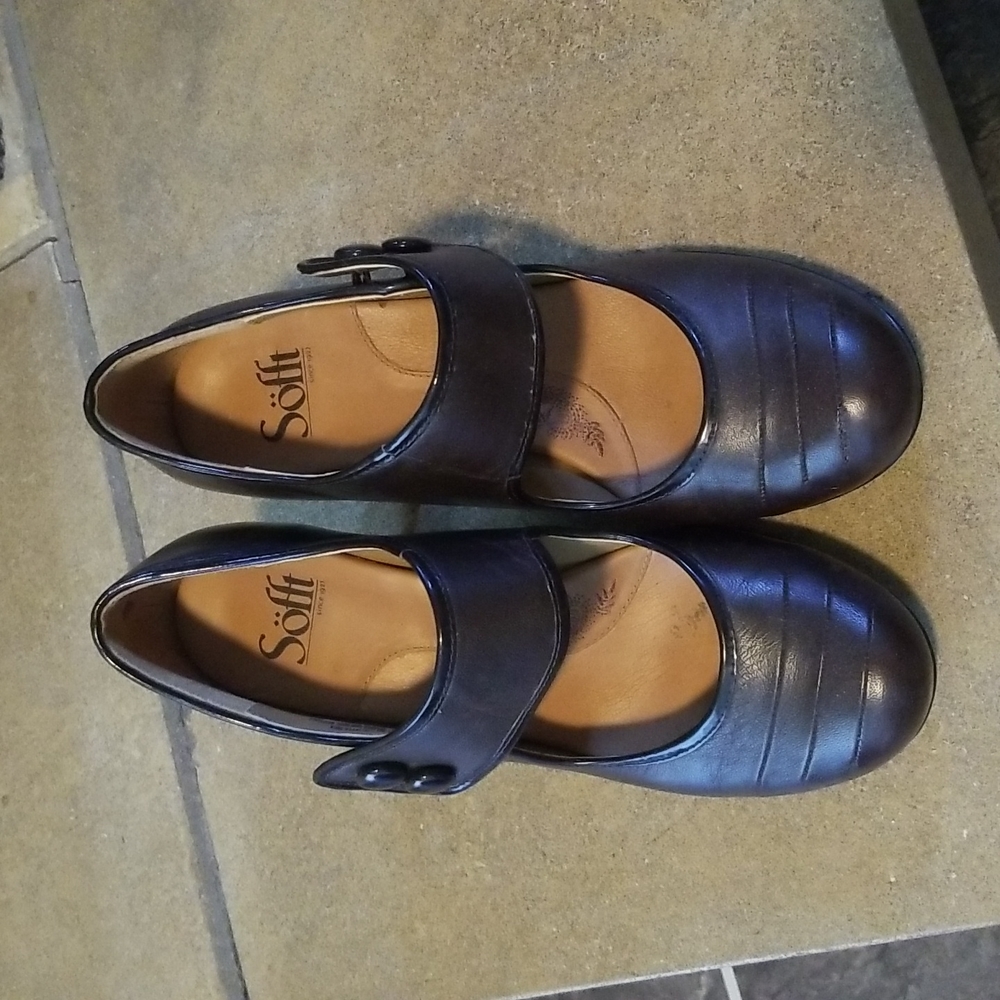 SOFFT Brown maryjane style pumps, Size 7.5M